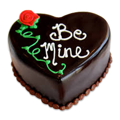 "Heart shape chocolate cake - 1kg - Click here to View more details about this Product